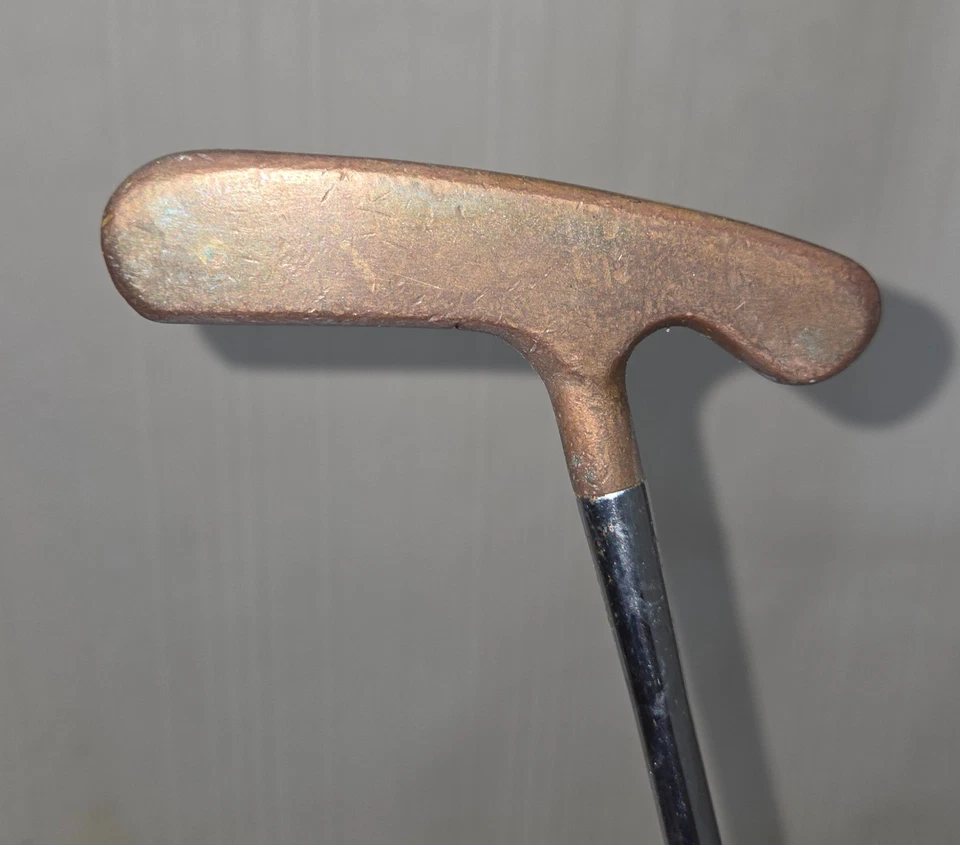 John Letters Scotland Golden Goose Blade Putter/Putter  Steel Shaft 35.5" - Image 3 of 4