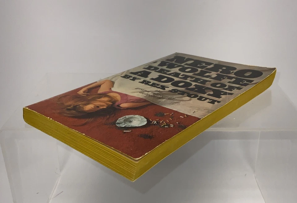 Rex Stout - Death Of A Doxy, 1972 PB Bantam Books Nero Wolfe Detective Mystery - Image 4 of 4