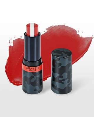 Triple Lip  Tinted Lip Balm   Natural Color Lip Care with Moisture, MATT FINI...