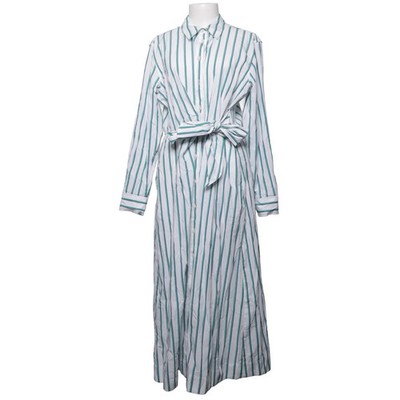 Universal Thread, Blusenkleid, Größe: L, Weiß/Grün/Blau, Baumwolle #iOq
