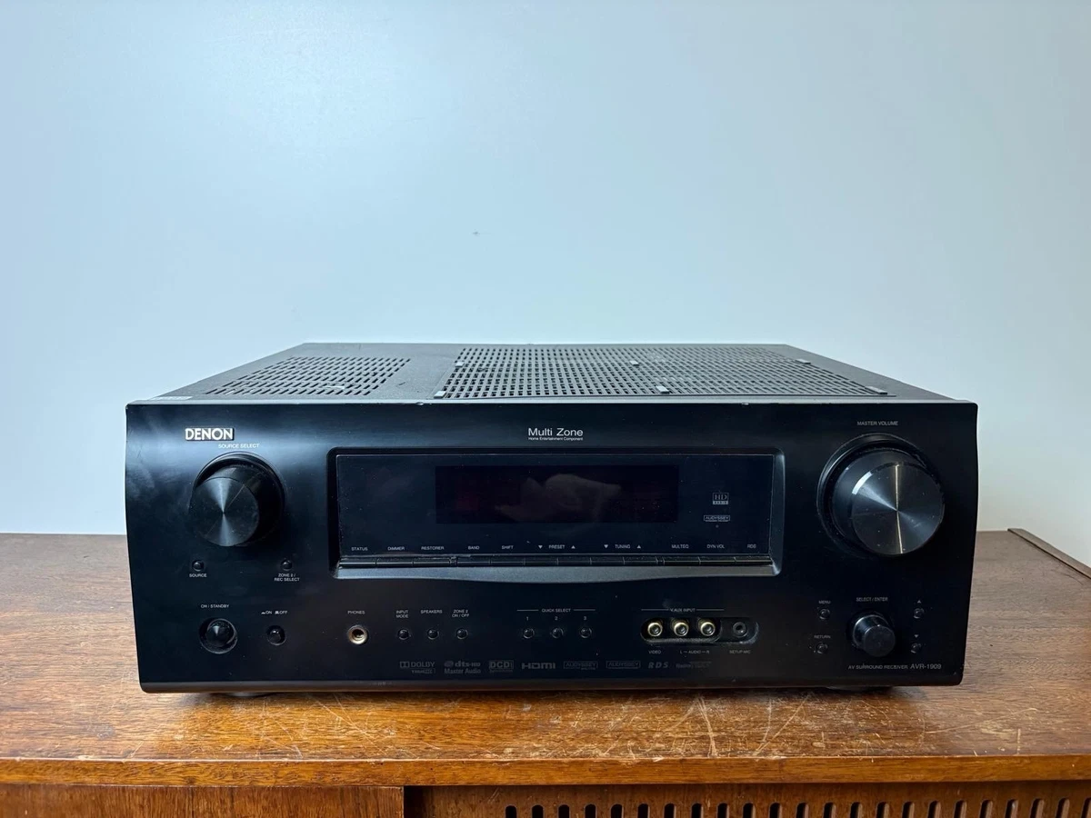 Denon AVR-1909 Stereo Receiver - fur Reparatur oder teile