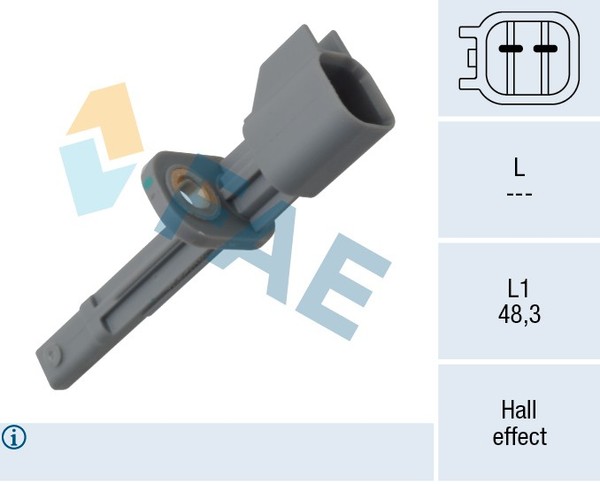ABS Sensor Raddrehzahl FüR Volvo XC60 II 246 XC90 256 V60 225 227 536 Polestar P-image