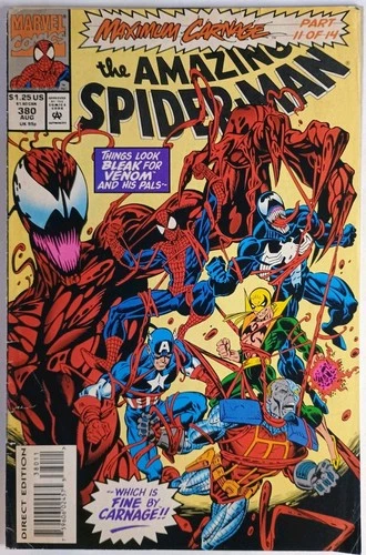 Marvel Comics Amazing Spider-Man #380 GD/VG 3.0