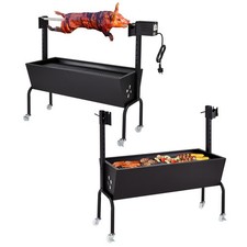 Spanferkelgrill Lammgrill Spanferkel Grill BBQ Grillwagen Spieß 85 cm m. Motor