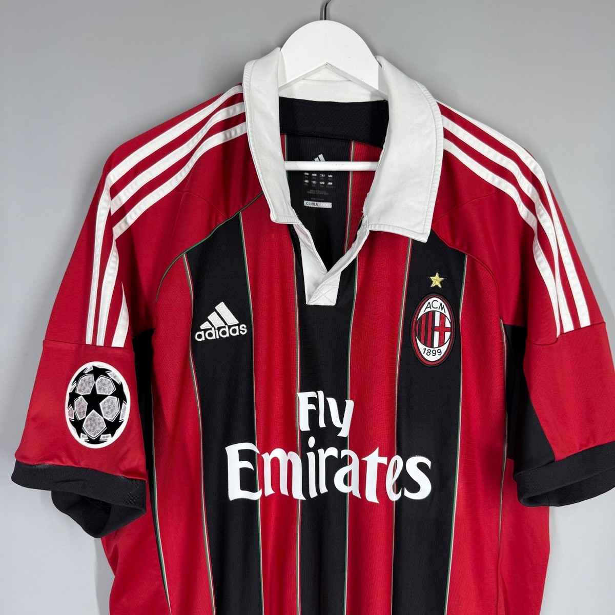 ACミラン IBRAHIMOVIC 11番 ユニフォーム Adidas AC Milan Zlatan Ibrahimovic #11 Jersey UEFA Champions League