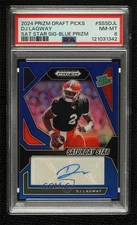 2024 Prizm Draft Picks Saturday Star Signatures Blue DJ Lagway PSA 8 Auto 9l4