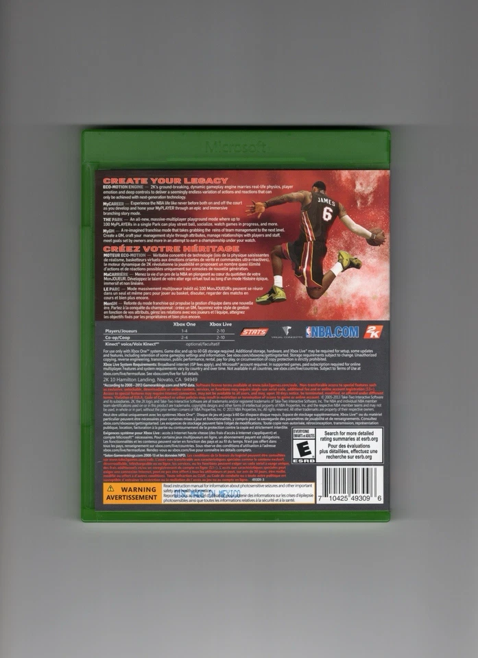 NBA 2K14 (Microsoft Xbox One, 2013) - Image 2 of 2