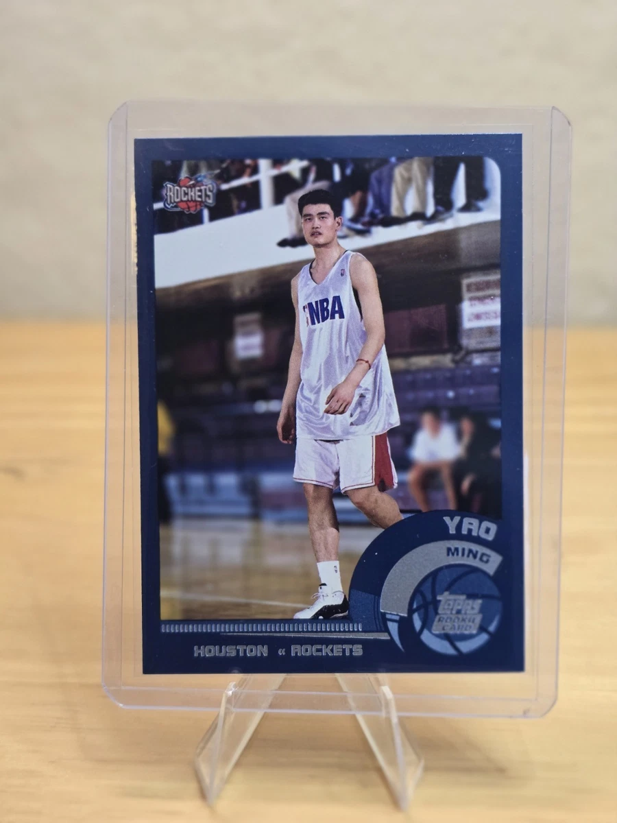 Yao Ming Basketball Rookie Sports Trading Cards & Accessories for