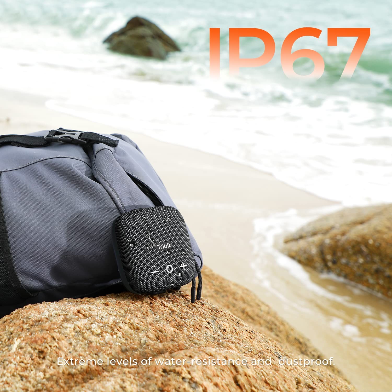 StormBox Micro 2 Wireless Portable Speaker: 10W Loud Deep Bass Sound, IP67 Wa...