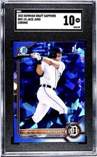 2022 Bowman Chrome Draft Sapphire Edition - Jace Jung #BDC-15 (RC)