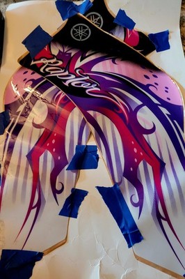NOS Yamaha OEM Decals  Kit Set Raptor 125 YFM125 Girls
