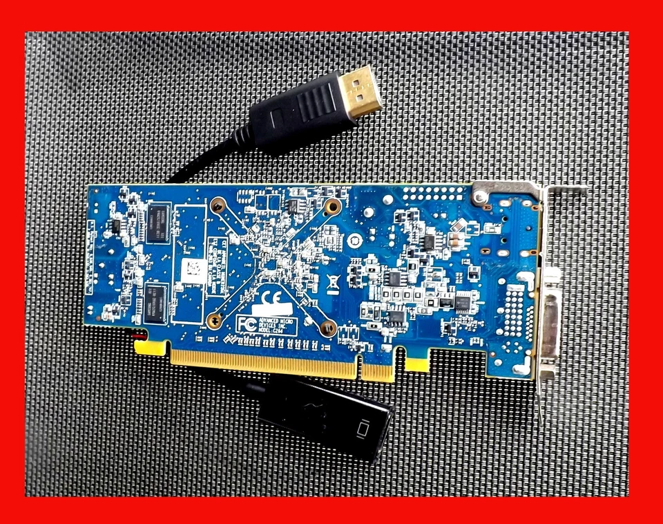 Low Profile HDMI - DVI - DisplayPort✔️SFF✔️PCI-E 2.0 x16 Video Card✔️DELL HP ALL - Image 2 of 4