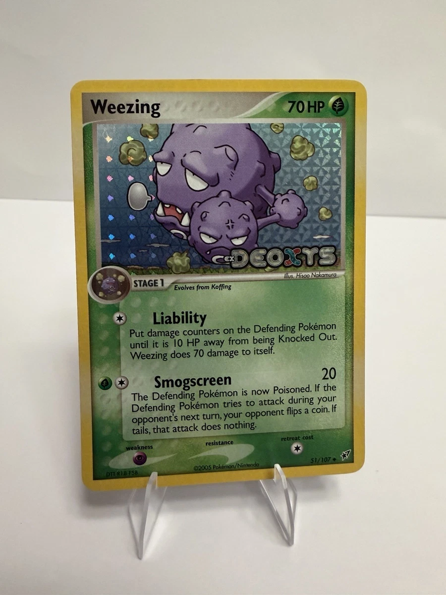 Weezing Pokémon TCG Cards for sale | eBay