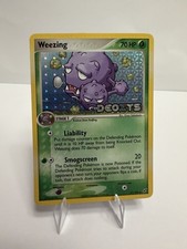 2005 Pokemon EX Deoxys 51/107 Weezing Reverse Holo Rare Vintage Card STAMPED LP on eBay