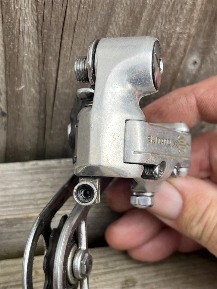 Vintage 1980’s Shimano RD-A105 Golden Arrow Rear Short Cage Derailleur VGC - Image 4 of 4