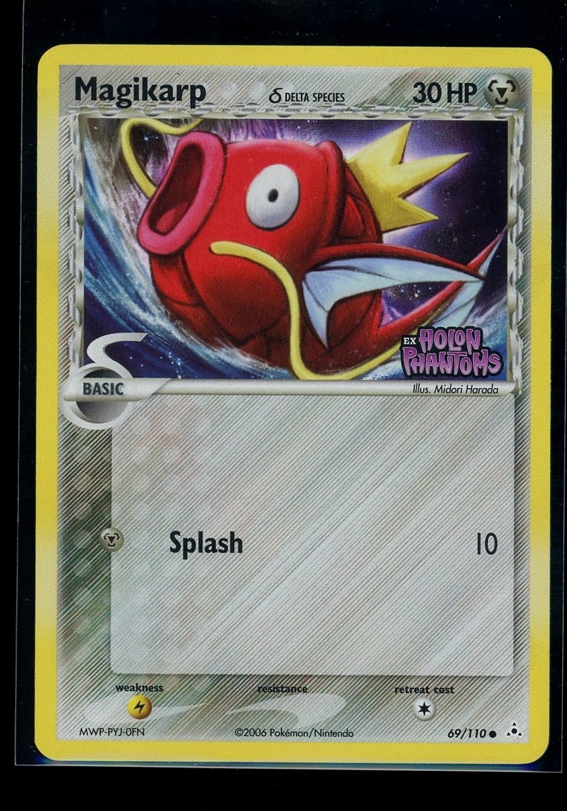 Magikarp Reverse Holo Stamped (Ex Holon Phantoms) 2006, 69/110 NM