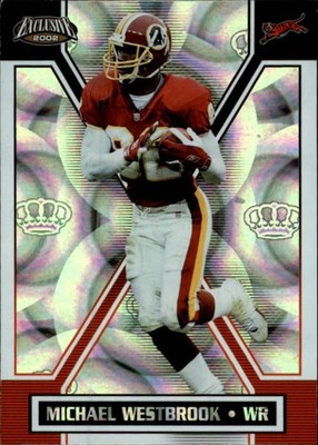 2002 Pacific Exclusive #39 Peter Warrick - FB