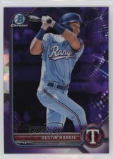 2022 Bowman Chrome Sapphire Edition Prospects Purple 15/25 Dustin Harris 1d0h