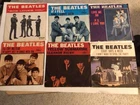 Six Beatles  45 RPM’s  with Picture Sleeves Capitol, Swan, Rollie