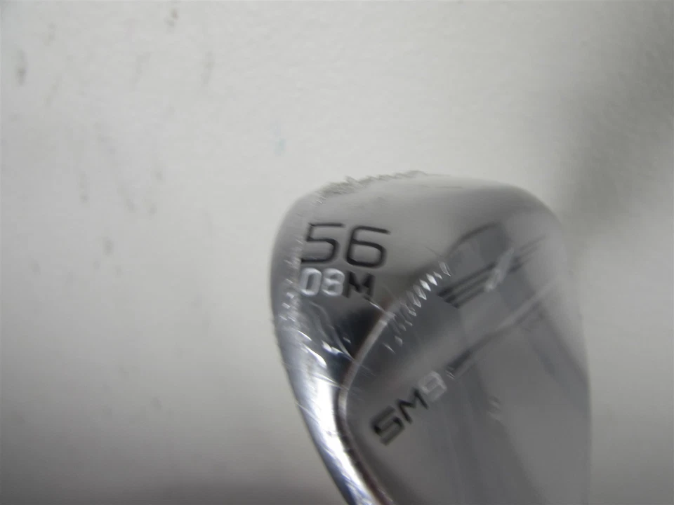 Titleist Golf VOKEY SM9 Tour Chrome 56*08M Sand Wedge (R) AMT Red Steel Shaft - Image 3 of 4