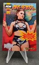 2025 SkyBox Metal Universe AEW Ring Heroes #RH14 Skye Blue Wrestling Card