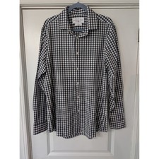 MIZZEN MAIN Mens X-Large Leeward Collection Trim Fit Gingham button down shirt