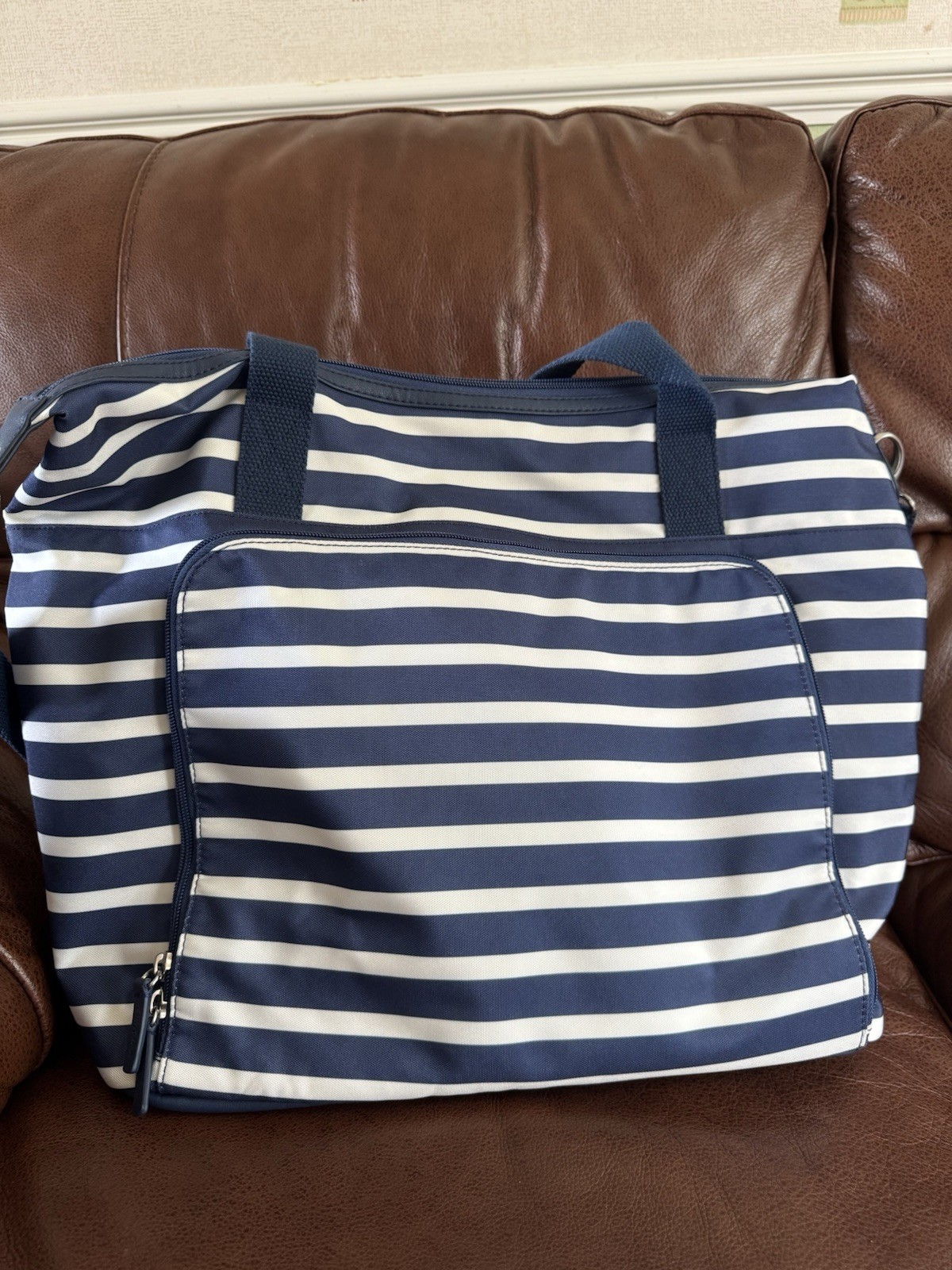 Stripe Blue Extra Large Hospital Bag image 6