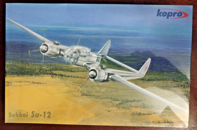 Su 12 Model Sukhoi SU-12 1/72 skill level 4 78 pcs 181mm X 300mm Kopro No ...