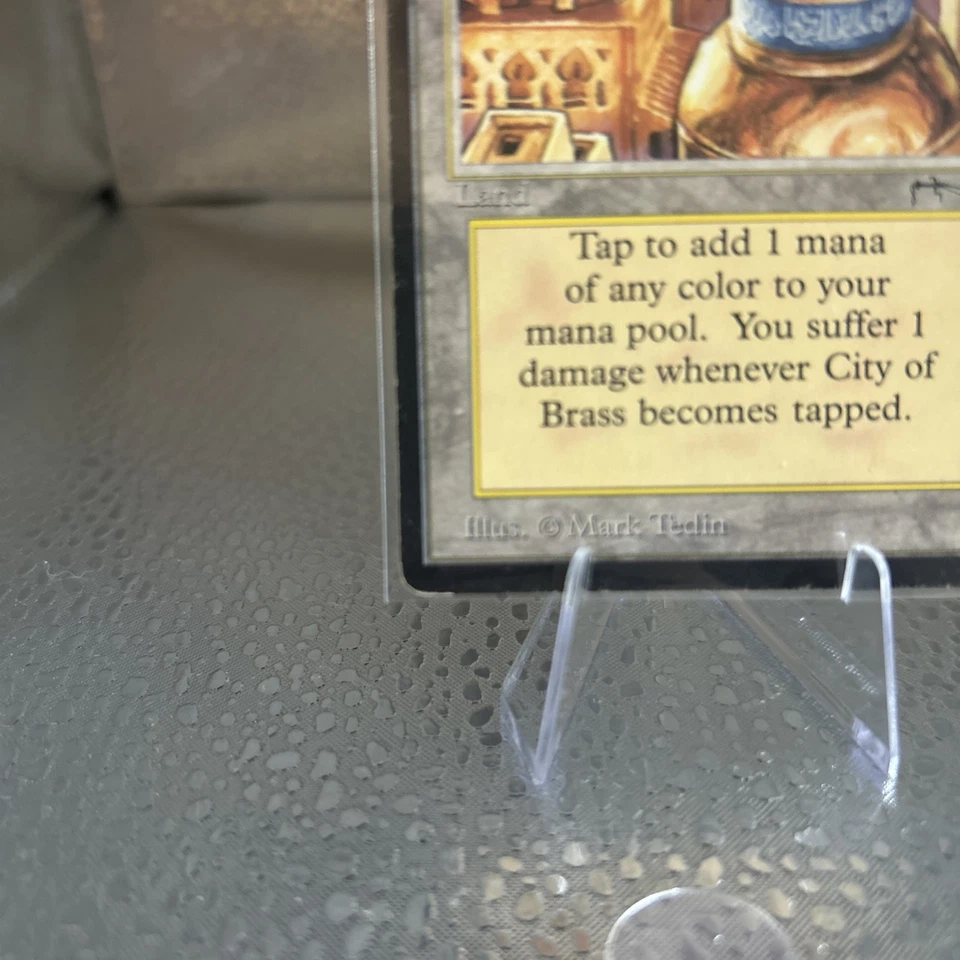 MTG Magic The Gathering MP Arabian Nights CITY OF BRASS - Image 2 of 4