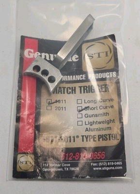 #ad STI 1911 Short Curve Trigger $34.99