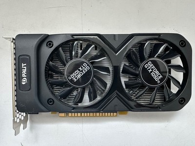 Palit NVIDIA GeForce GTX 1050 TI DUAL 4GB GDDR5 Grafikkarte DVI HDMI DP