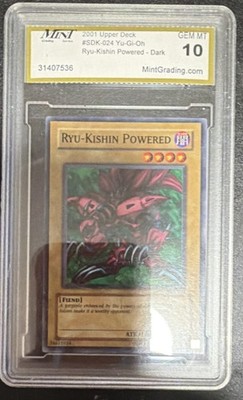 Konami Yu-Gi-Oh! Ryu-Kishin Powered SDK-024 MintGrading 10 2001