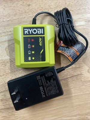 #ad Ryobi Battery Charger OP404VN Authentic 40V ONE Li Ion ORIGINAL OEM Lot Listing $11.99