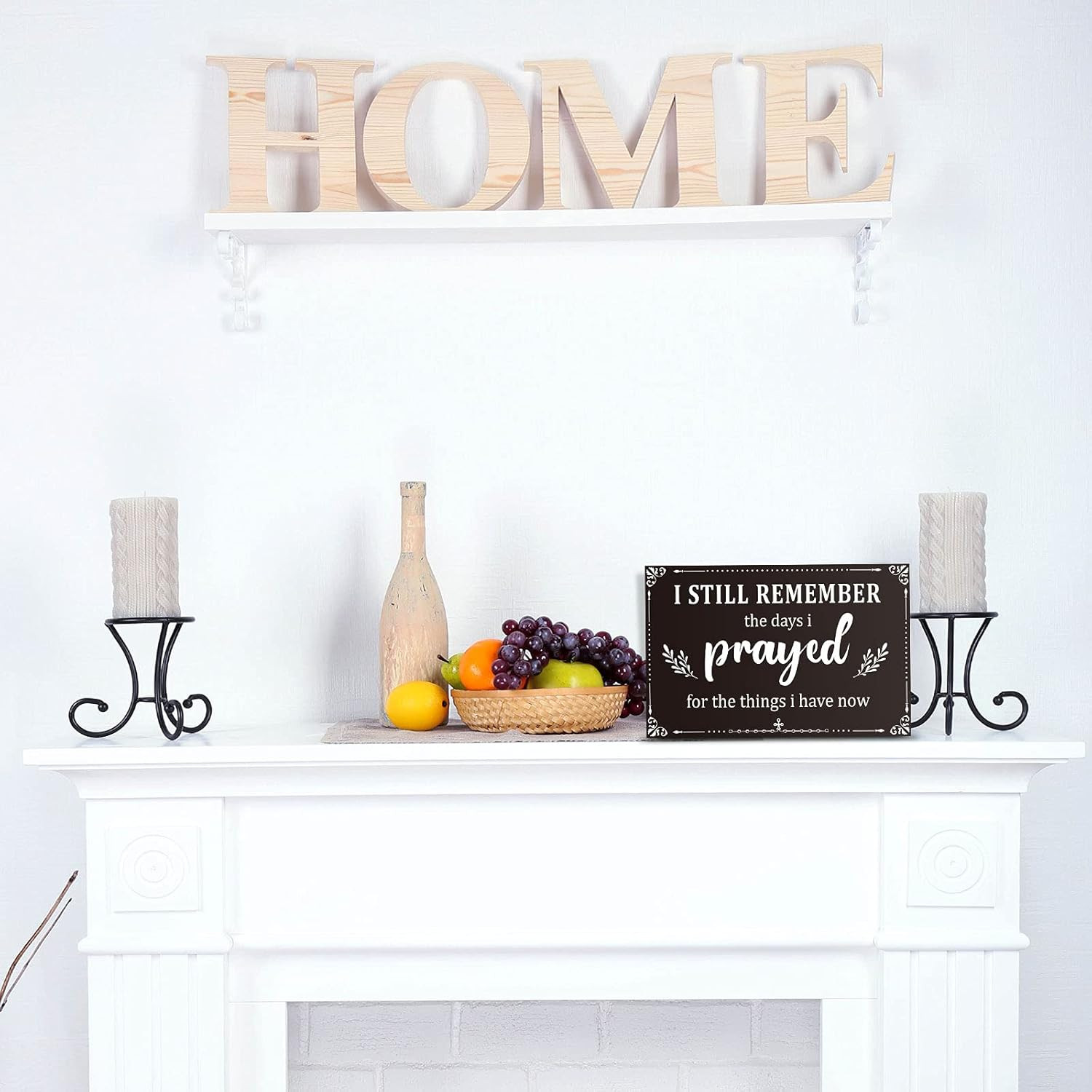 как выглядит I Still Remember the Days I Prayed Sign Inspirational Table Blessed Signs Living фото