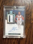 Jalen Brunson IMPECCABLE Game Worn PATCH ON CARD AUTO /25