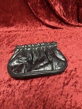 Eel Skin Clutch Purse Missing Screw see Pic Made In Korea