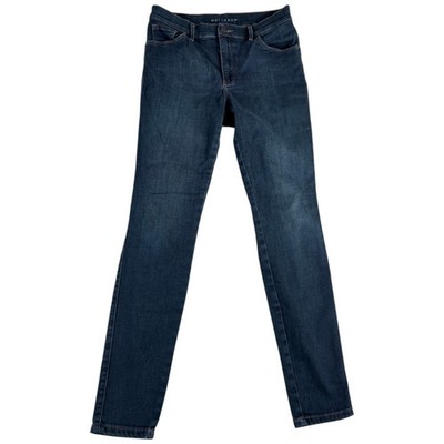 Mott & Bow Slim Straight Jeans Womens 29x30 (29x28.5) Blue Denim Stretch Casual