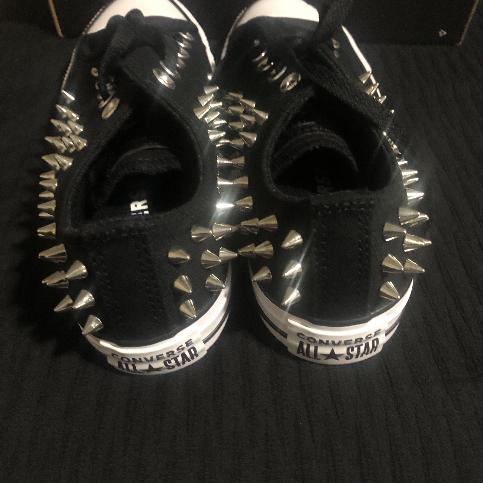 Converse WomeN Chuck Taylor All Star Chrome  Low-Top Sneakers, Size 7,  A06454C thumbnail 7