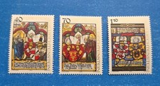 Liechtenstein Stamps, Scott 671-673 Complete Set MNH