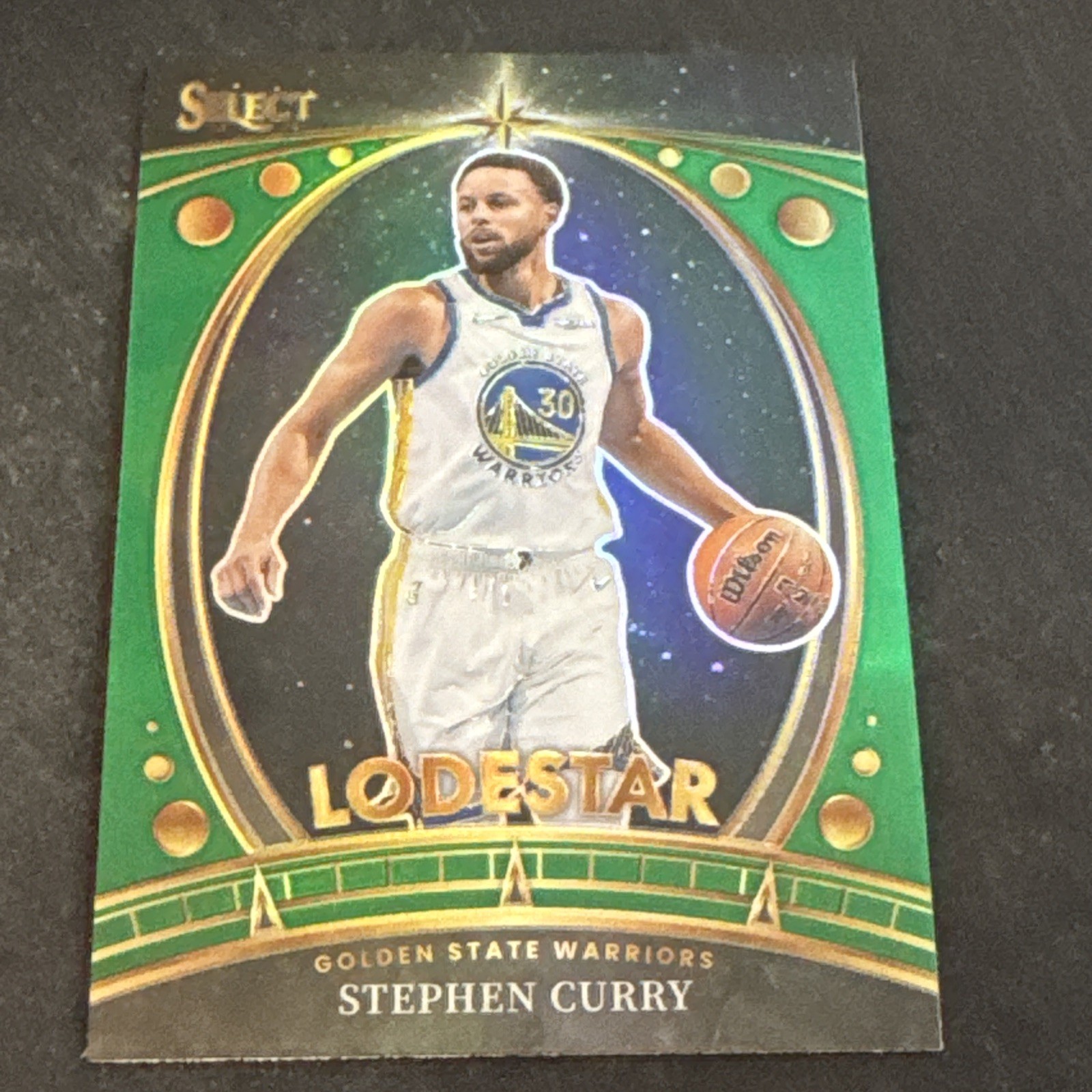 2023-24 Select Stephen Curry Lodestar #6 Green Prizm