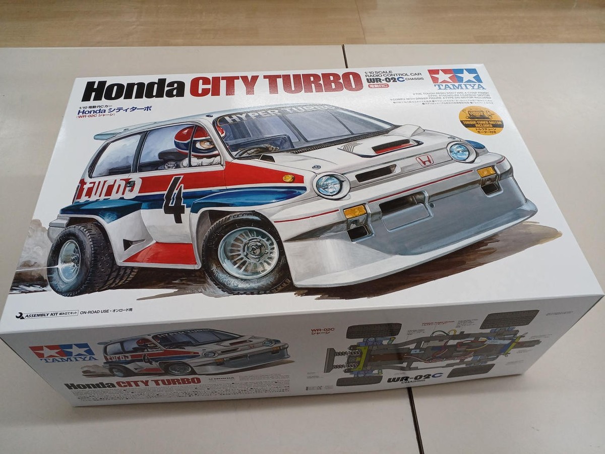 TAMIYA 58611 Honda City Turbo WR-02C Electric RC Car No.611