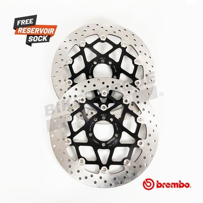 Brembo schwimmende Bremsscheiben Paar vorne passend für Kawasaki VN1600 Classic 2003-2008