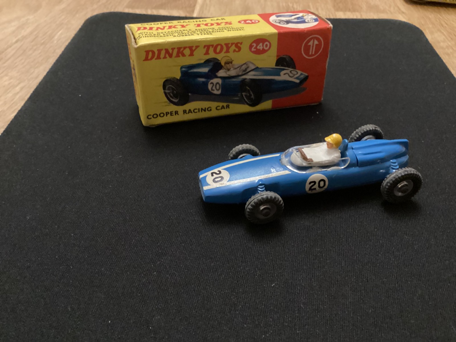 Dinky 240, Cooper Racing Car - Free Price Guide & Review
