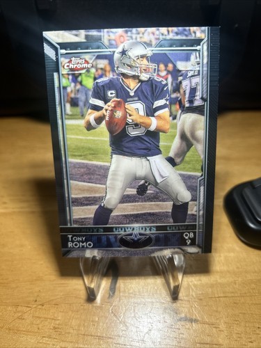 2015 Topps Chrome Mini Tony Romo #44 card