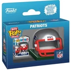 Funko Bitty POP! New England Patriots NFL Mini-Helmet + Mini-Player