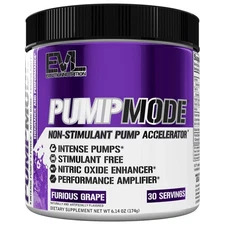 EVL PumpMode Nitric Oxide Supplement - Nitric Oxide Booster Pump Pre Workout Pow