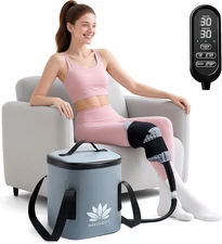 Ice Machine for Knee Shoulder Hip after Surgery W/Compression, Cold Therapy Mach