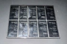 Valcambi 10 X 10 Gram Silver Bar CombiBar - 100 Gram - Assay Missing