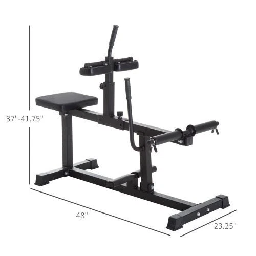 Adjustable Seated Calf Raise Machine, Leg Machines Home Gym, for Calf, Waist - Image 2 of 4