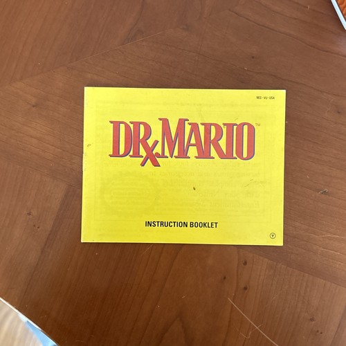 Dr. Mario NES (Nintendo, 1990) With Manual & Sleeve - Clean Authentic Tested - Picture 8 of 10